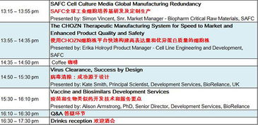生物藥物安全性檢測與生產技術國際研討會 全球專家匯聚，共探生物制藥研發與生產新前沿